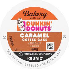 Maybe you would like to learn more about one of these? Dunkin Bakery Series Caramel Coffee Cake Flavored Coffee 10 K Cups For Keurig Coffee Makers Amazon Com Grocery Gourmet Food