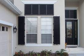 Vinyl exterior storm windows interior and bermuda they are from midamerica perfect shutters or vinyl louvered vinyl siding. Commercial Residential Hurricane Shutters In Orlando Fl
