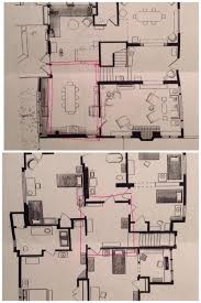 Floor Plan For The House From The Fosters Always Loved This House Foster House Dream House Rooms Custom Home Plans