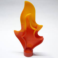 In the light temple, changing direction of light beams contorl doors, elevators and other instruments. Lego Part 51703pb01 Red Duplo Wave Fire Water Flame 2 X 1 X 5 With Marbled Yellow Tip At Brickscout