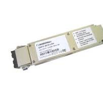 QSFP+ 40G LR4 optical module, single-mode, CWDM 4 aggregate 10G channels,  10Km