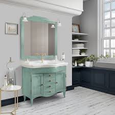 In alternativa, per un rivestimento ancora più resistente, ti raccomandiamo il gres porcellanato che imita il marmo ma che si rivela di gran lunga più robusto e. Mobile Bagno Classico Decape Verde Con Lavabo In Ceramica E Doppia Illuminazione