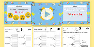 The worksheets can be made in html or pdf format (both are easy to print). Grade 3 Deriving Multiplication And Division Facts Differentiated Lesson