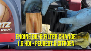The price of an peugeot 3008 oil filter will vary between £3 and £15, according to the model and brand you select. 1 6 Hdi Engine Oil And Filter Change Youtube