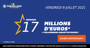 La combinaison gagnante du loto . Tirage Euromillions Vendredi 9 Juillet 2021 17 Millions D En Jeu