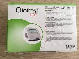 New Siemens Clinitest Hcg Pregnancy Test 25 Bx 1760 Disposables General Se De Vende Dotmed Lista 2751213