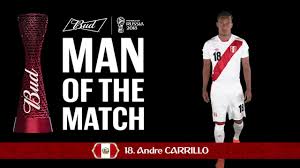 1,473 carrillo peru premium high res photos. Andre Carrillo Peru Man Of The Match Match 38 Youtube