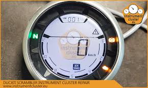 Ducati Scrambler Digital Instrument Cluster Repair Instrumentcluster Eu