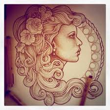 Pin On Tattoo Inspirations Here presented 53+ gypsy woman drawing images for free to download, print or share. pin on tattoo inspirations