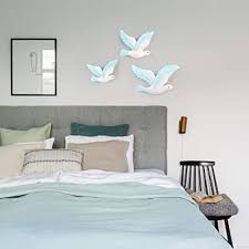 What better way to bring calm and comfort into your bedroom decorating than by using a beach theme? Buy Mdluu 3 Pcs Seagull Wall Art Seagull Wall Hanging Decor Seagull Wall Plaques For Beach Theme Bedroom Coastal Theme Living Room Decor Online In Indonesia B08bflydnl