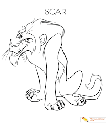 Coloring pages lion king scar disney colouring kryptoskolen info. Scar Coloring Pages Coloring Home