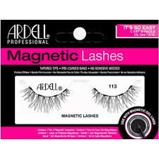 Get amazing lashes at home with false lashes. Ardell Professional Magnetic Strip Lashes 113 Black Makeup Free Delivery Justmylook