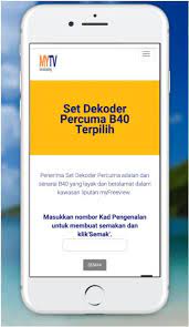 Ini untuk mengetahui status pembayaran dan permohonan anda.semak bantuan prihatin rakyat anda sekarang. Mytv Percuma 2020 Semakan Cara Mohon Dekoder Fur Android Apk Herunterladen