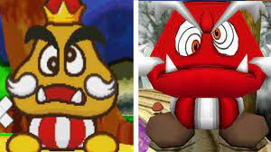 Evolution of Goomboss Battles in Mario Games - YouTube