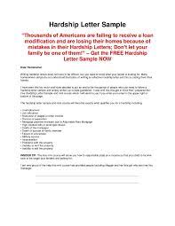 This letter can protect you from the foreclosure of your assets. Hardship Letter Sample