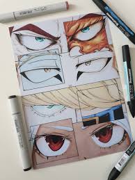 Bnha Eye Collages In 2021 Hero Anime Drawings Sketches Original Drawing