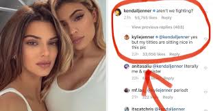 Reality television series keeping up with the kardashians. Kylie Jenner Posted A Picture With Kendall Even Though They Re Fighting And Her Reasoning Is Hilarious Af