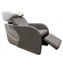Avery Backwash Shampoo System In Gray With White Bowl Minerva Beauty White Bowls Bowl Chair