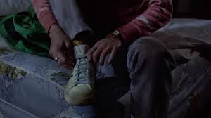 The sarah connor chronicles.the character develops from a timid damsel in distress victim in the first film to a wanted fugitive committing acts of terrorism, and a. The Sneakers Of Sarah J Connor Linda Hamilton In Terminator Spotern