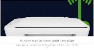How do you connect hp deskjet 2652 to wifi. Pin On Printer Solutions