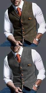 Bussiness Vest Mens Vest Fashion Men Fashion Casual Outfits Mens Smart Casual Outfits