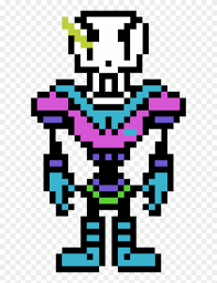 Dust and phantom papyrus pics. Undertale Papyrus Sprite Png Download Disbelief Papyrus Sprite Clipart 789383 Pikpng