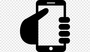 Hand holding cell phone icon. Hand Holding Iphone Png Images Pngwing