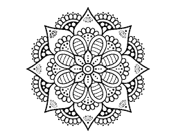 Disegno Di Mandala Fiore Di Primavera Da Colorare Acolorecom