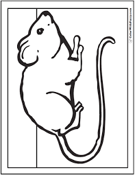 Signup to get the inside scoop from our monthly newsletters. Mouse Coloring Pages To Print And Customize For Kids