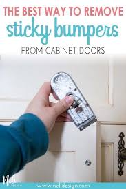 By now you already know that, whatever you are looking for, you're sure to find it on aliexpress. How To Remove Sticky Bumpers From Cabinet Doors Nelidesign