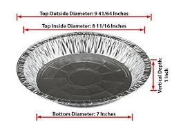 Pactiv 10 Inch Deep Aluminum Pie Pan Pack Of 25 Disposable Baking Tin You Can Find More Details By Visiting The Image Aluminum Pie Pans Pie Pan Baking Tins