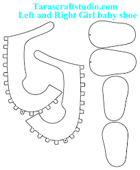 Download Baby Boy And Baby Girl Shoes With Cutting Files And Assembly Instructions Tara S Craft Studio