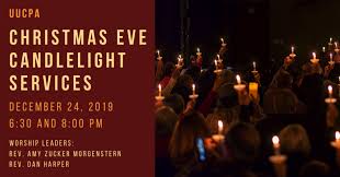 Christmas Eve Candlelight Service Unitarian Universalist Church Of Palo Alto