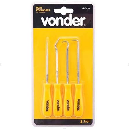 Minipegadores Jg C/4 Pecas Vonder