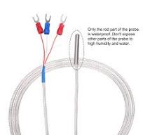 uxcell PT100 RTD Temperature Sensor Probe 3 Wires Cable Thermocouple  Stainless Steel 300cm(9.8ft) (Temperature Rang: -50 to 200C)