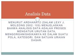Teknik Pengumpulan Data Dan Analisis Data Ppt Download