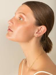 Diamond rainbow stud by Scosha