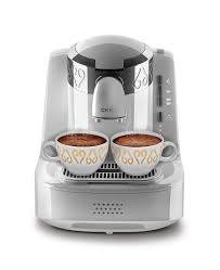 Don't be afraid if the keyboard gets dirty or you spill your coffee on it by accident; Arzum Okka Ok002w Automatic Coffee Machine Turkish Greek Coffee Machine White Walmart Com Walmart Com