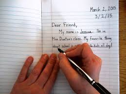 How to write a Friendly Letter