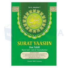 Dan ketika udah sukses di dunia jangan pernah melupakan perjuangan orang tua. Surat Yaasiin Dan Tahlil Dilengkapi Huruf Arab Latin Dan Terjemahnya Yasin Shopee Indonesia