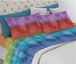 125x200 cm per il lenzuolo sotto (più angoli); Centesimo Web Shop Completo Lenzuola 3 Misure 2 Colori Prodotto In Italia Arcobaleno