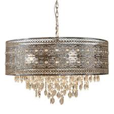 This chandelier is a great european tradition. Silver Chandeliers Lighting The Home Depot
