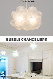 Handmade Bubble Chandeliers From The Light Factory Modern Lighting Ideas For The Stylish Home Bedroom Lighting Design Bubble Chandelier Bedroom Light Fixtures