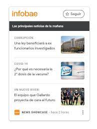Información, videos y fotos sobre los hechos más relevantes y sus protagonistas. Llega A La Argentina La Plataforma De Noticias Google News Showcase Infobae