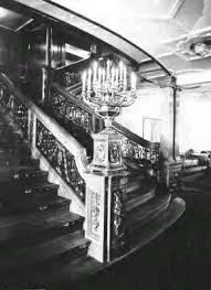 The Rms Titanic 2nd Class Stairway 1912 Titanic History Titanic Facts Titanic
