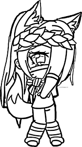 × пиар ваших каналов бесплатно ×. Gacha Life Wolf Coloring Pages Novocom Top