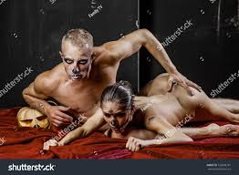 Halloween Sex Sexy Couple Sensual Glamorous Stock Photo 736998787 |  Shutterstock