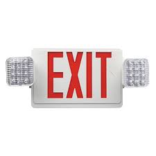 Emergency lighting units & remotes; Led Exit Sign Emergency Combo Xtralight Led Lighting Solutions