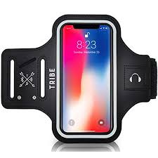 TRIBE Water Resistant Cell Phone Armband Case Running Holder for iPhone Pro  Max Plus Mini SE (13/12/11/X/XS/XR/8/7/6/5) Galaxy S Ultra Plus Edge Note  (21/20/10/9/8/7/6/5) Adjustable Strap & Key Pocket : Cell Phones