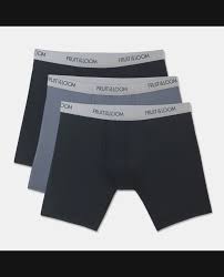 55 all inclusive fruit of the loom boxer brief size chart